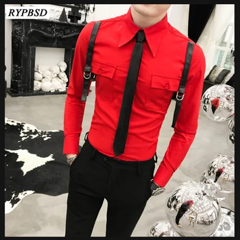 Autumn 2019 New Uniform Men Shirt Turn Down Collar Single Breasted Social Business Dress Shirt Long Sleeve Men Tuxedo Shirts
Autumn 2019 New Uniform Men Shirt Turn Down Collar Single Breasted Social Business Dress Shirt Long Sleeve Men Tuxedo Shirts