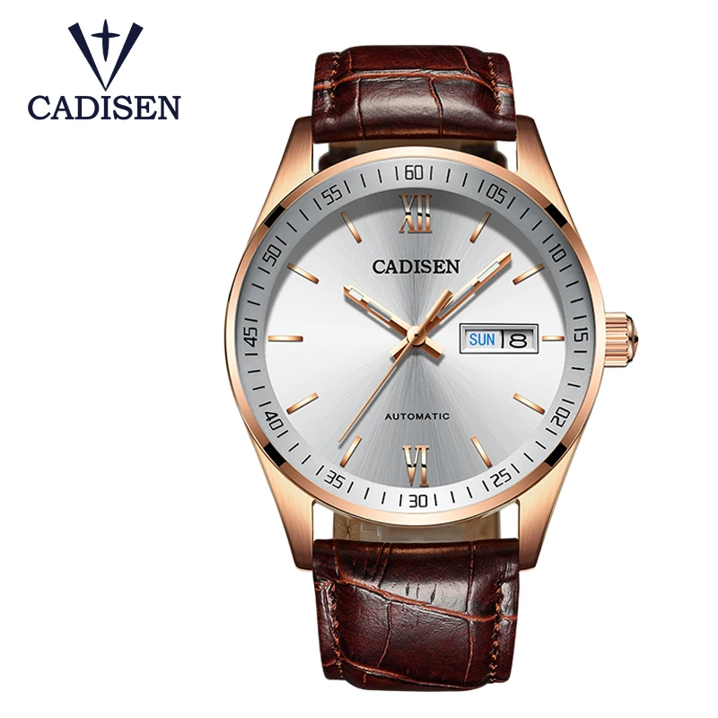 CADISEN sells men's top luxury sapphire glass waterproof automatic mechanical business role watches
CADISEN sells men's top luxury sapphire glass waterproof automatic mechanical business role watches