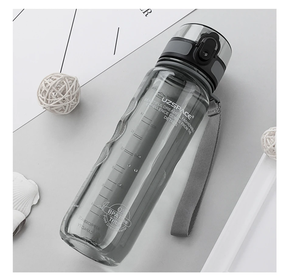 UZSPACE Sports Water Bottle Plastic Drinkware Tour Hiking Fruit Juice Tea Infuser Portable Drink Bottles BPA Free 350ML 500ML
UZSPACE Sports Water Bottle Plastic Drinkware Tour Hiking Fruit Juice Tea Infuser Portable Drink Bottles BPA Free 350ML 500ML