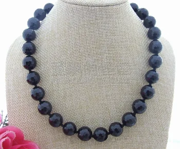 N040212 18" 14MM Natural Black Tourmaline Necklace
N040212 18" 14MM Natural Black Tourmaline Necklace