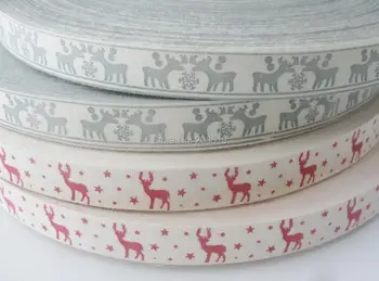 CRNNKW 5/8" width cotton ribbons for christmas decoration 20 Yards DIY home decor scrapbooking
CRNNKW 5/8" width cotton ribbons for christmas decoration 20 Yards DIY home decor scrapbooking