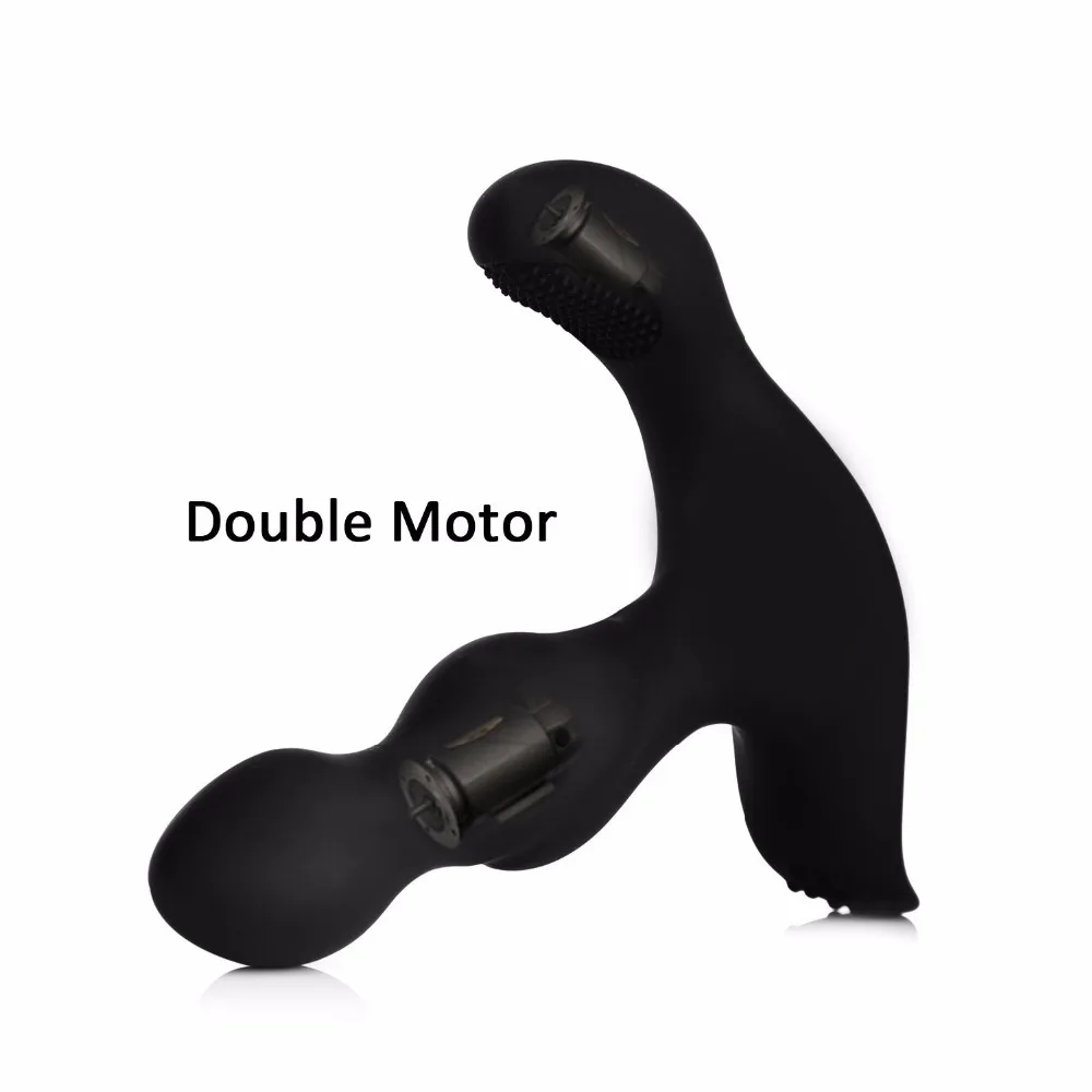 10 Frequency Male Prostate Massager Dual Vibrating Anal Vibrator For Men Women G-Spot Perineum Massage Anal Beads Plug Sex Toys