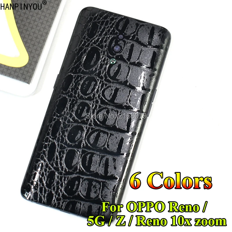 For OPPO Reno / 10x zoom / 5G / Z Crocodile / Snake Skin Pattern Leather Full Back Cover Matte Decals Wrap Sticker
For OPPO Reno / 10x zoom / 5G / Z Crocodile / Snake Skin Pattern Leather Full Back Cover Matte Decals Wrap Sticker