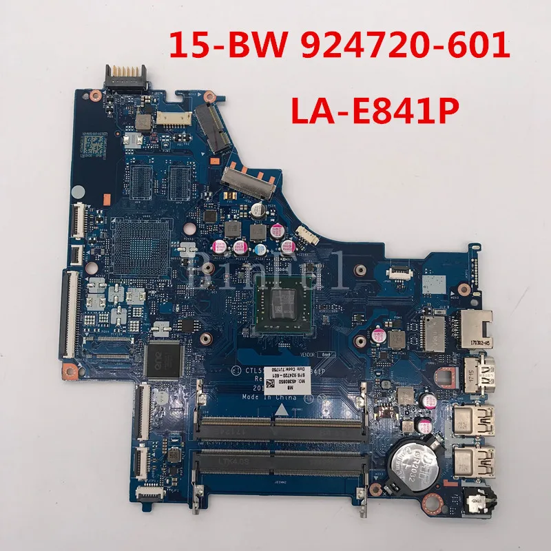 High quality For 15-BW Laptop motherboard 924720-601 924720-501 924720-001 CTL51/CTL53 LA-E841P 100% full Tested
High quality For 15-BW Laptop motherboard 924720-601 924720-501 924720-001 CTL51/CTL53 LA-E841P 100% full Tested