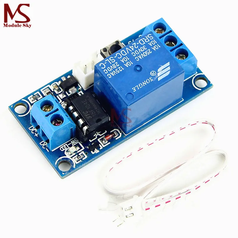 1 Channel DC 5V/12V/24V Latching Relay Module With Touch Bistable Switch MCU Control
1 Channel DC 5V/12V/24V Latching Relay Module With Touch Bistable Switch MCU Control