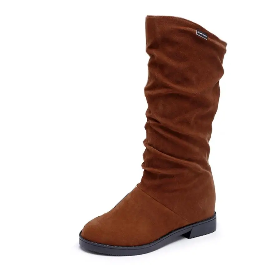 2018 Autumn Winter Boots Women Female Round Toe Mid-calf Princess Sweet Boot Stylish Flat Flock Shoes Snow Boots3.27
2018 Autumn Winter Boots Women Female Round Toe Mid-calf Princess Sweet Boot Stylish Flat Flock Shoes Snow Boots3.27