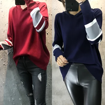 5xl plus big size sweatshirts women spring autumn winter 2017 feminina new thin loose knit hood fleeces female A4590
5xl plus big size sweatshirts women spring autumn winter 2017 feminina new thin loose knit hood fleeces female A4590