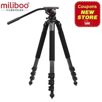 miliboo MTT702B Portable Carbon Fiber Tripod for Professional Camcorder/Video Camera/DSLR Tripod Stand,with Hydraulic Ball Head
miliboo MTT702B Portable Carbon Fiber Tripod for Professional Camcorder/Video Camera/DSLR Tripod Stand,with Hydraulic Ball Head