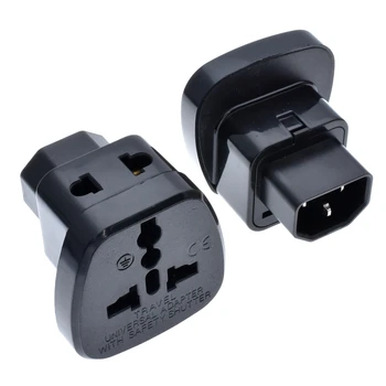 2pcs/lot IEC 320 C14 Plug to Universal socket 1to2 converter power Adapter with Safety Shutter APC UPS PDU IEC-320 C14 inlet
2pcs/lot IEC 320 C14 Plug to Universal socket 1to2 converter power Adapter with Safety Shutter APC UPS PDU IEC-320 C14 inlet