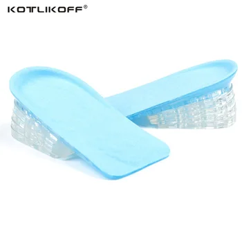 KOTLIKOFF Silicone Gel Height increase Woman Insoles Elevator insoles Soles for shoes Men and Women Shoe foot pad inserts
KOTLIKOFF Silicone Gel Height increase Woman Insoles Elevator insoles Soles for shoes Men and Women Shoe foot pad inserts