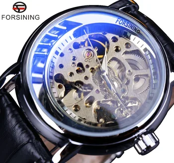 2016 Forsining Luxury Blue Glass Black Genuine Leather Strap Half Skeleton Design Silver Case Men Watches Top Brand Luxury Watch
2016 Forsining Luxury Blue Glass Black Genuine Leather Strap Half Skeleton Design Silver Case Men Watches Top Brand Luxury Watch