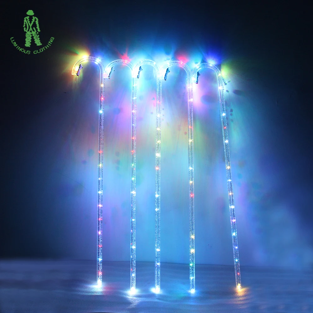 Free Shipping 5pcs/lot Colorful LED Stage Belly Dance Cane LED Crutch Jazz Canes Lighting Walking Stick With Lithium Battery
Free Shipping 5pcs/lot Colorful LED Stage Belly Dance Cane LED Crutch Jazz Canes Lighting Walking Stick With Lithium Battery