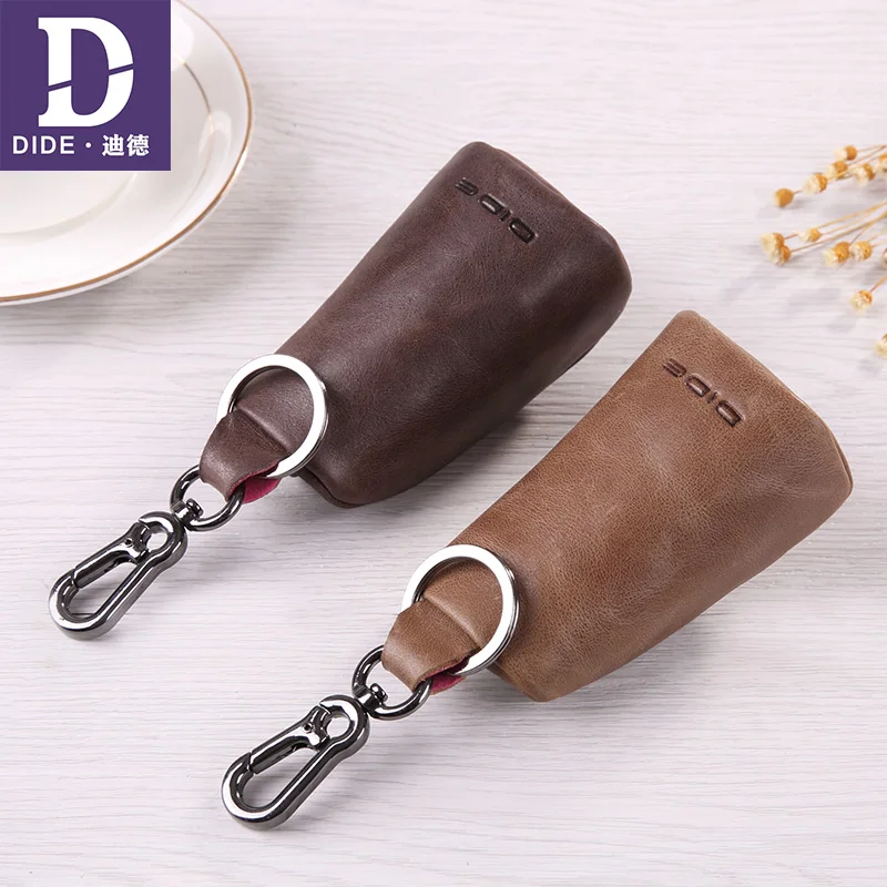 DIDE 100% Genuine Leather Key Holder Car Key Wallets Men Brand Mini Purse Small Zipper Coin Wallet women Organizer Case Male
DIDE 100% Genuine Leather Key Holder Car Key Wallets Men Brand Mini Purse Small Zipper Coin Wallet women Organizer Case Male