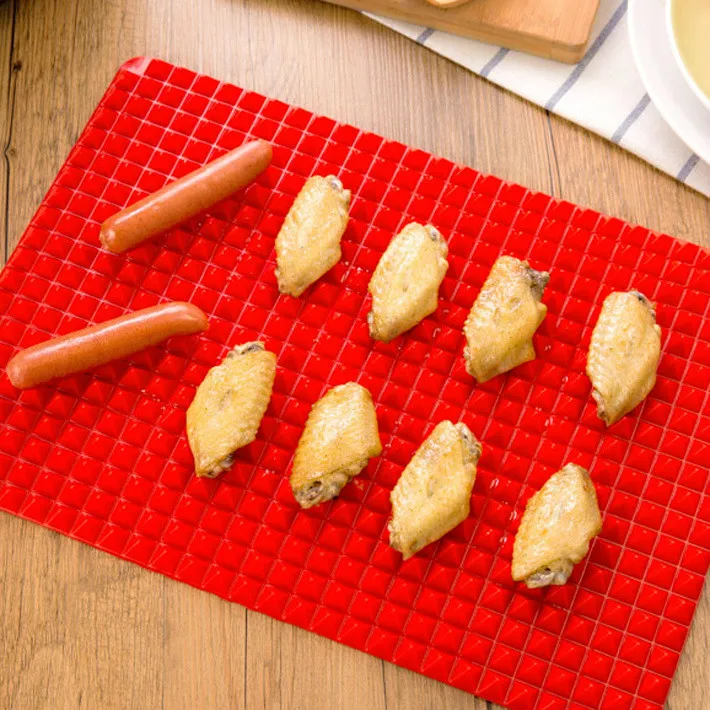 Pyramid Bakeware Nonstick Silicone Baking Mats Pads Cooking Mat Sheet Kitchen Grill Mats Easy Clean Reusable Duty Barbecue Mats
Pyramid Bakeware Nonstick Silicone Baking Mats Pads Cooking Mat Sheet Kitchen Grill Mats Easy Clean Reusable Duty Barbecue Mats
