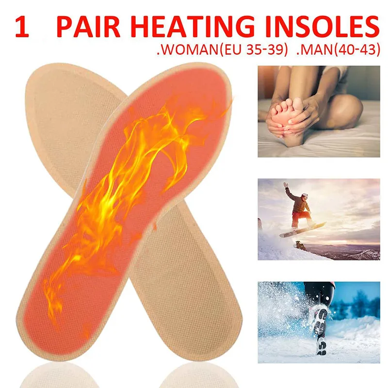 1 Pair Winter Warmer Self-heating Insoles Warm Heating Insoles Warm Foot Heater Pad Shoes Boot Pad for Woman Man heating pad
1 Pair Winter Warmer Self-heating Insoles Warm Heating Insoles Warm Foot Heater Pad Shoes Boot Pad for Woman Man heating pad