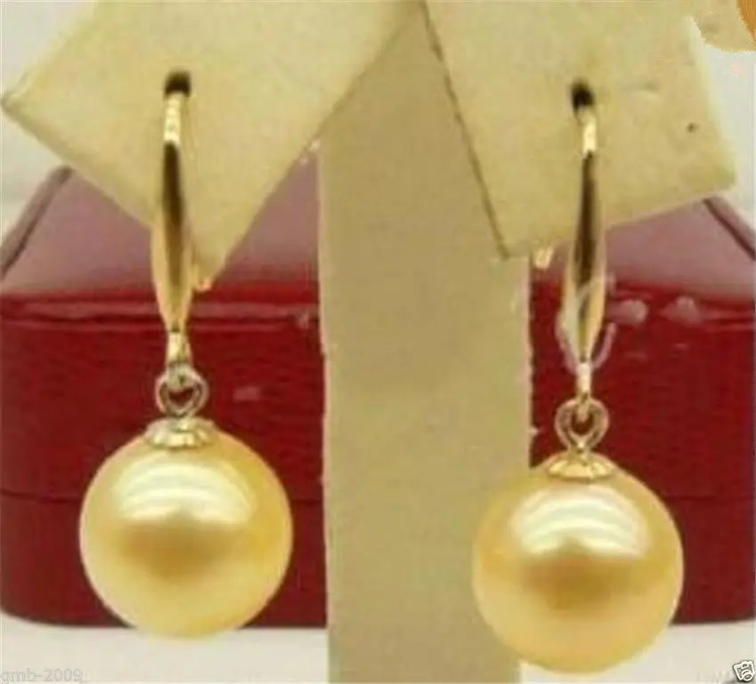 Hot sale new Style >>>>Round 12mm Yellow South Sea Shell Pearl 14 GP Leverback Dangle Earrings AAA
Hot sale new Style >>>>Round 12mm Yellow South Sea Shell Pearl 14 GP Leverback Dangle Earrings AAA