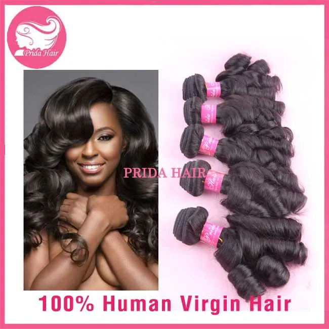 

Double Drawn 7A Unprocessed Virgin Chinese Aunty Funmi Hair Weave 8-28Inch Cheap 5 Bundles Romance Curl Funmi Hair Extension