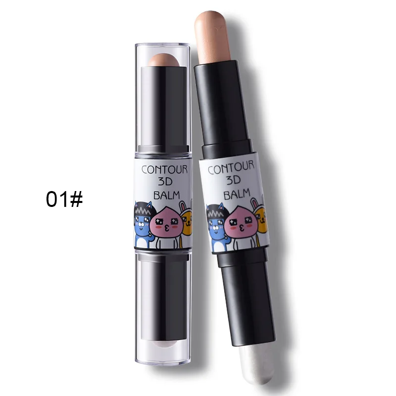 New Face Makeup 3D Profile 3 Colors High Light Waterproof Long-lasting Bright Concealer Double Face Concealer Stick Highlighter
New Face Makeup 3D Profile 3 Colors High Light Waterproof Long-lasting Bright Concealer Double Face Concealer Stick Highlighter