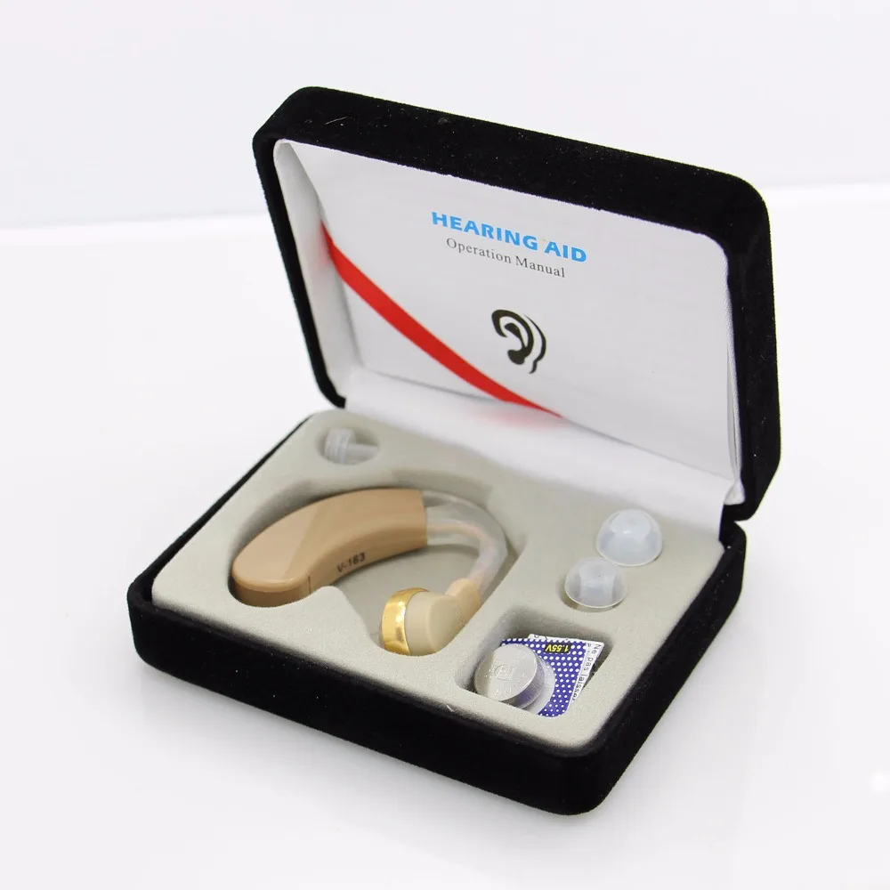 New AXON Behind Ear style Hearing Aid sound voice amplifier ear Hearing Aids aparelho auditivo V-163 amplificador
New AXON Behind Ear style Hearing Aid sound voice amplifier ear Hearing Aids aparelho auditivo V-163 amplificador
