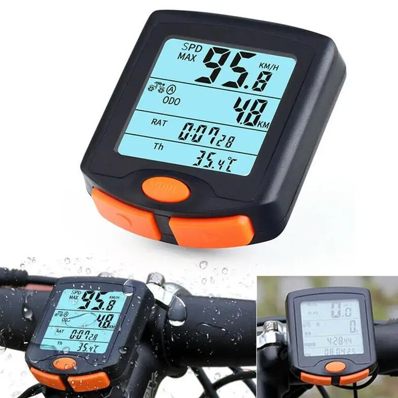 Waterproof Speedometer For Bicycle Wireless And Wired Mtb Bike Computer Odometer Stopwatch Speedometer Watch Led Digital Rate
Waterproof Speedometer For Bicycle Wireless And Wired Mtb Bike Computer Odometer Stopwatch Speedometer Watch Led Digital Rate