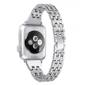 20pcs For Apple Watch Band 40mm 44mm 38mm 42mm Diamond Band Strap for Apple Watch Series 4 3 2 1 iWatch Stainless Steel Strap
20pcs For Apple Watch Band 40mm 44mm 38mm 42mm Diamond Band Strap for Apple Watch Series 4 3 2 1 iWatch Stainless Steel Strap