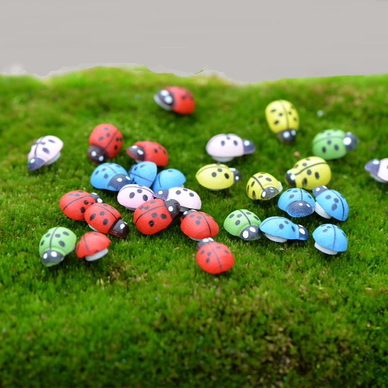 100 pcs/set Cute Ladybug Mini Beetle Miniature Animal Figurine Anime Action Figure Toy for Home Garden Decor DIY Accessories
100 pcs/set Cute Ladybug Mini Beetle Miniature Animal Figurine Anime Action Figure Toy for Home Garden Decor DIY Accessories