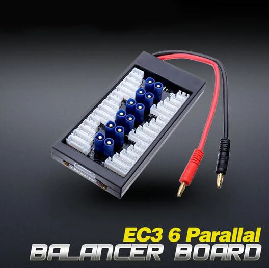 EC3 Connectors / JST XH Paraboard Parallel Charge Balance Board for RC Hobby 2-6s Battery AKKU EC3 plug
EC3 Connectors / JST XH Paraboard Parallel Charge Balance Board for RC Hobby 2-6s Battery AKKU EC3 plug