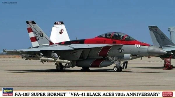 

02184 American FA - 18 F Assembly Super Hornet VFA - 41 Black Ace Squadron Blocks Kits