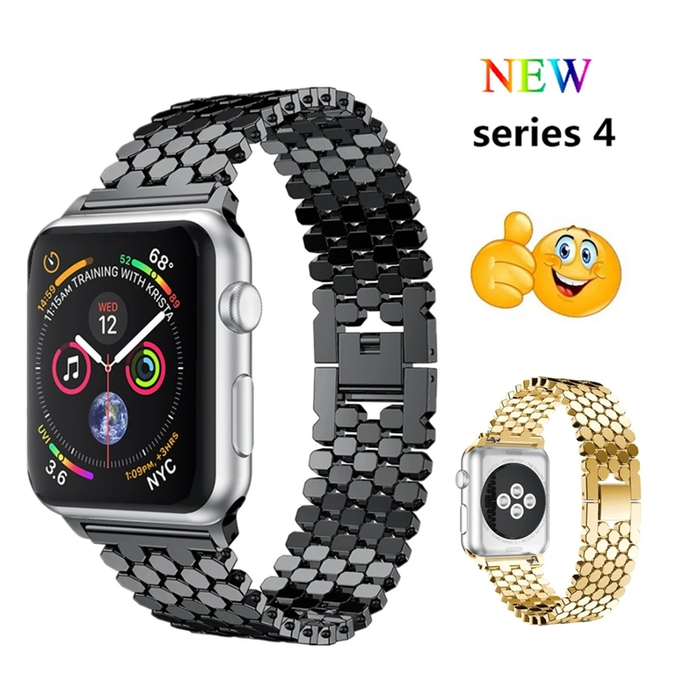 Stainless steel strap For Apple watch band 4 44mm 40mm correa Aple watch 42mm 38mm Watchband iwatch 4 3 2 1 bracelet wrist belt
Stainless steel strap For Apple watch band 4 44mm 40mm correa Aple watch 42mm 38mm Watchband iwatch 4 3 2 1 bracelet wrist belt