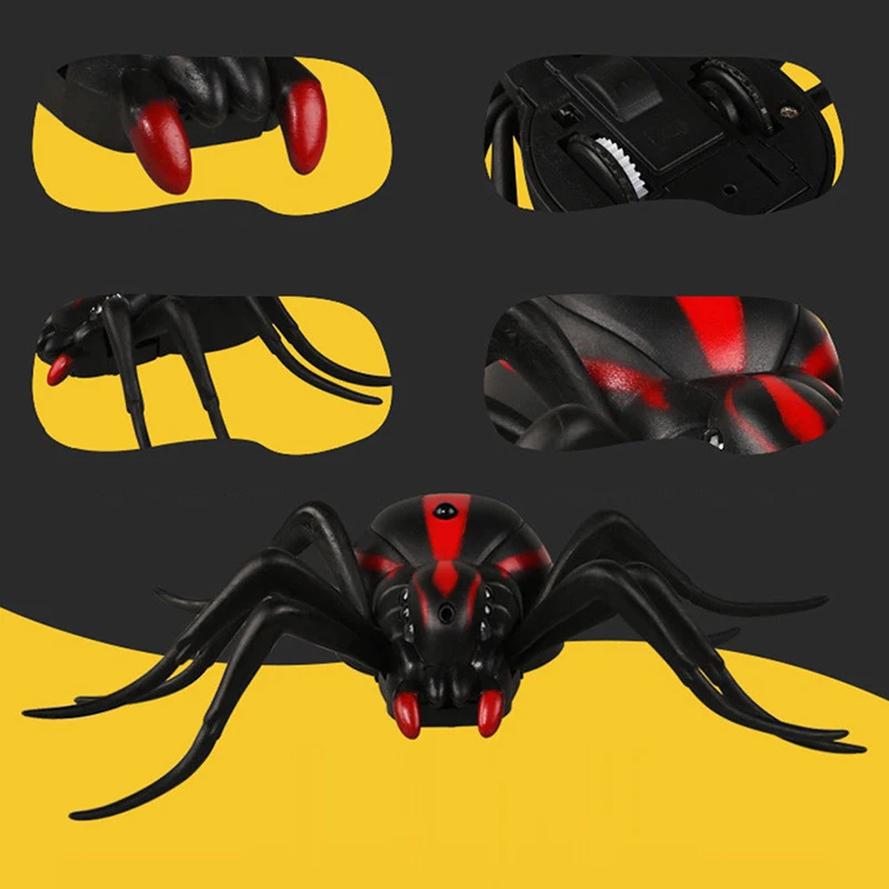 New 2019 High Quality Funny Durable Vivid Infrared Remote Control Spider Animal Toy Prank Insects Joke Scary Trick Toys #259205
New 2019 High Quality Funny Durable Vivid Infrared Remote Control Spider Animal Toy Prank Insects Joke Scary Trick Toys #259205