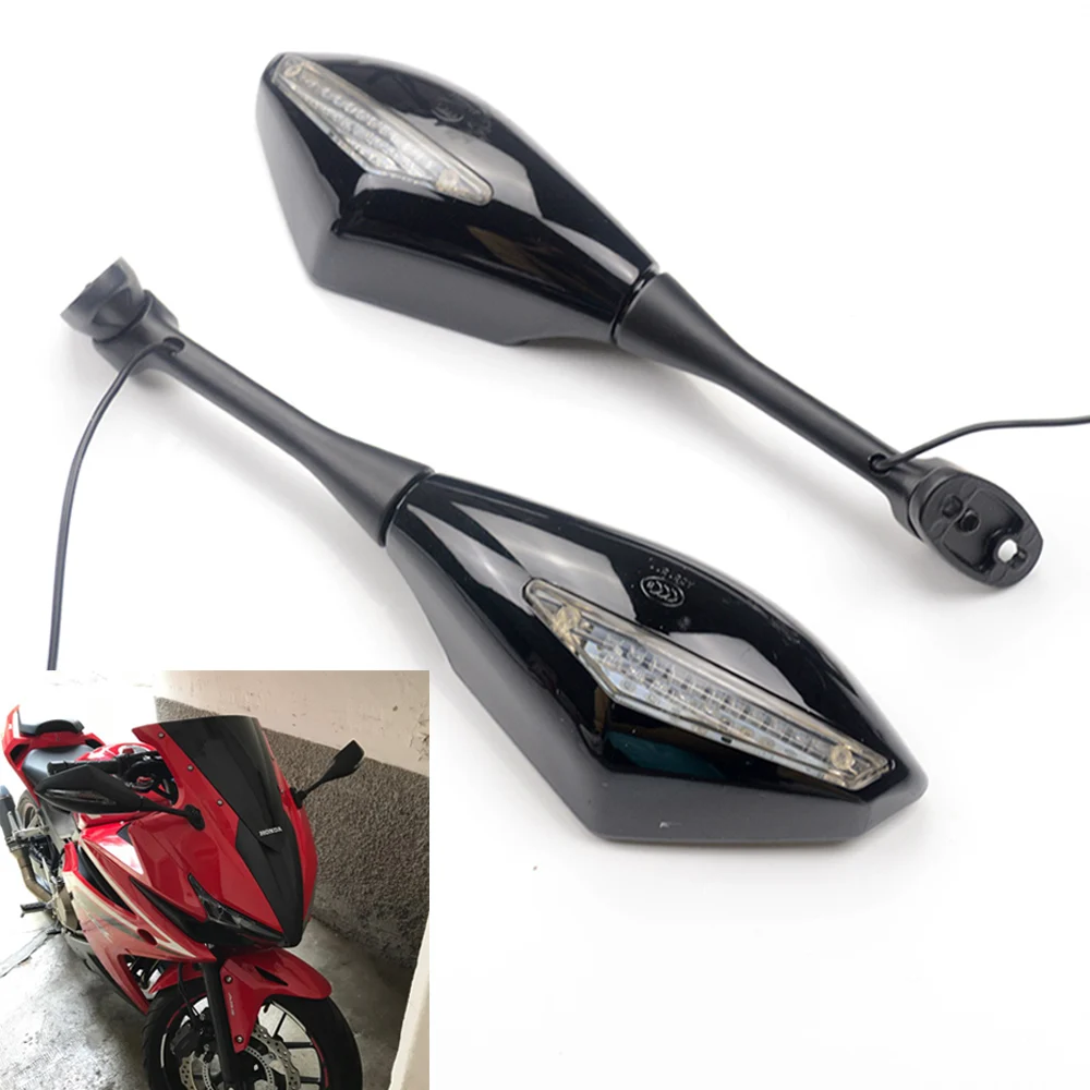 СВЕТОДИОДНЫЕ ПОВОРОТНЫЕ сигналы, зеркало заднего вида для Honda CBR600RR CBR1000RR CBR250R CBR500R CBR300R
СВЕТОДИОДНЫЕ ПОВОРОТНЫЕ сигналы, зеркало заднего вида для Honda CBR600RR CBR1000RR CBR250R CBR500R CBR300R