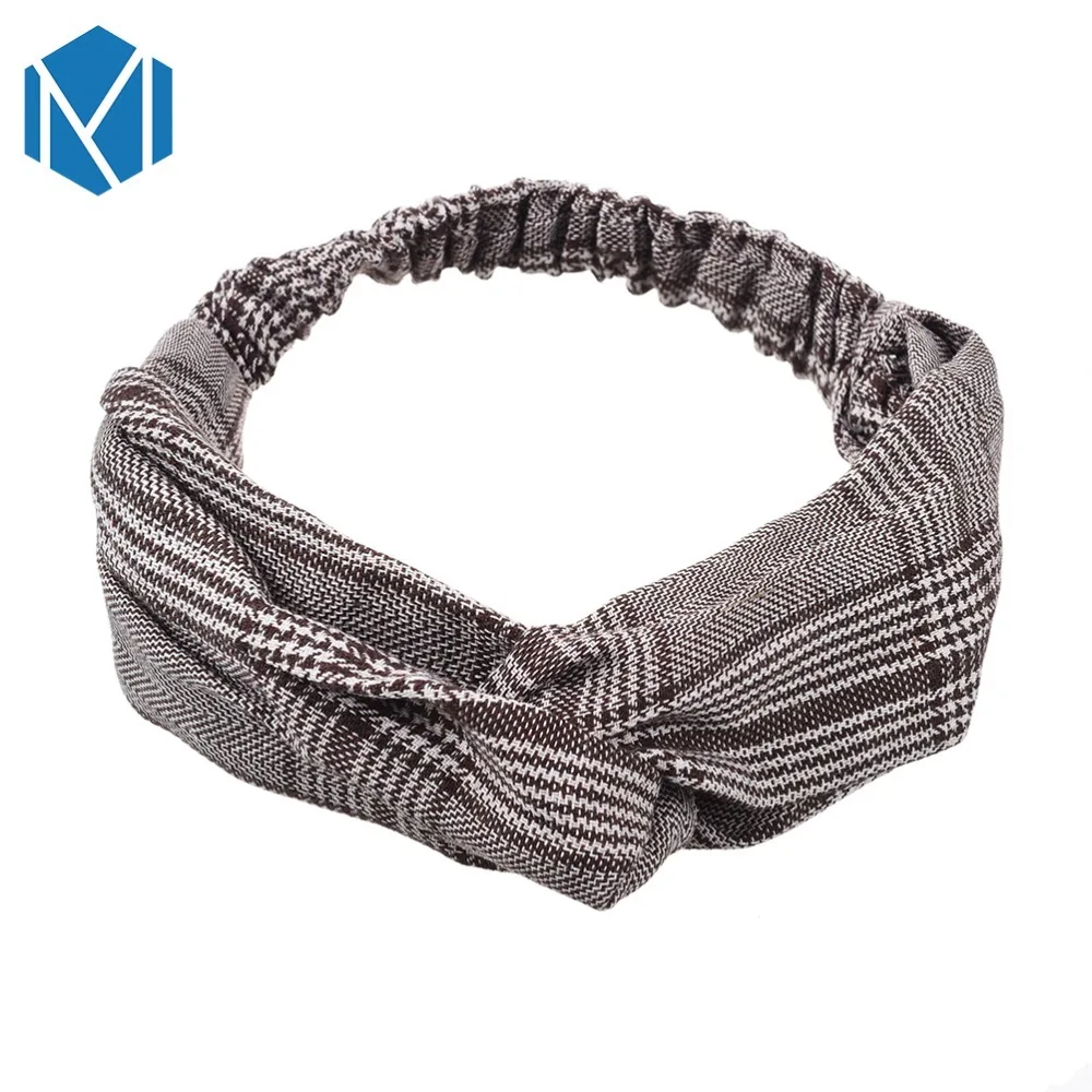 QC MISM Vintage Lady Fashion Plaid Cross Headband High Elastic Women Soft Elegant Headwear Hot Sales Head Wrap Hair Accessories
QC MISM Vintage Lady Fashion Plaid Cross Headband High Elastic Women Soft Elegant Headwear Hot Sales Head Wrap Hair Accessories