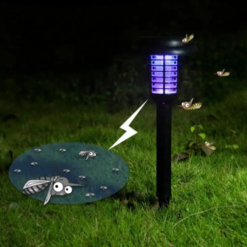 Светодиодная уличная лампа на солнечной батарее водонепроницаемый светильник