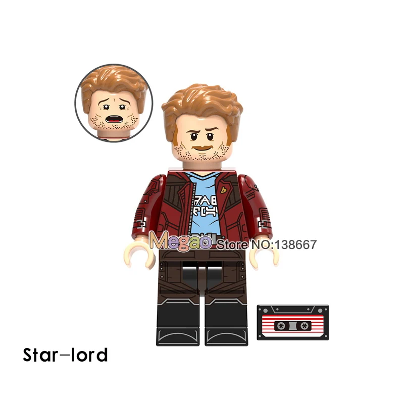 Single Sale XH867 Super Hero Thor Scarlet Witch Bruce Banner Star Lord Nebula Ant-Man Gifts Toys for children
Single Sale XH867 Super Hero Thor Scarlet Witch Bruce Banner Star Lord Nebula Ant-Man Gifts Toys for children