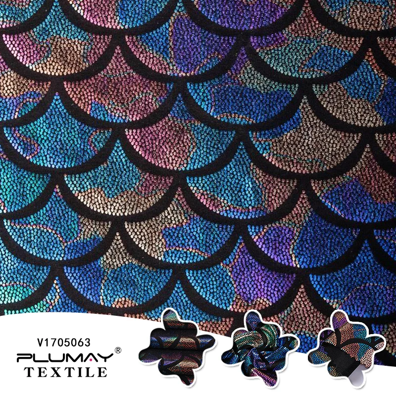 Iridescent Sparkly Scale Mermaid Hologram Spandex 2 Way Stretchy Fabric for swimwear
Iridescent Sparkly Scale Mermaid Hologram Spandex 2 Way Stretchy Fabric for swimwear
