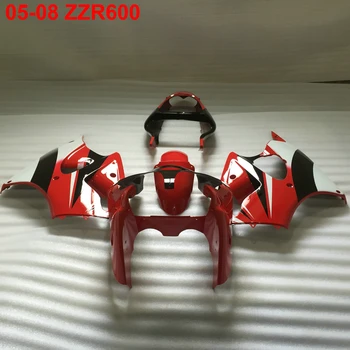Injection molding plastic fairing kit for Kawasaki Ninja ZZR600 05 06 07 08 red white black fairings set ZZR600 2005-2008 TW06
Injection molding plastic fairing kit for Kawasaki Ninja ZZR600 05 06 07 08 red white black fairings set ZZR600 2005-2008 TW06
