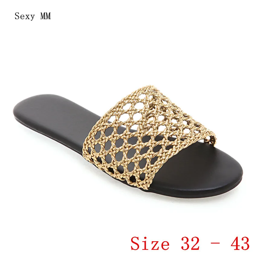 Summer Style Shoes Slides Women Flat Sandals Woman Shoes Flip Flops Slippers Gladiator Sandals Small Plus Size 32 - 40 41 42 43
Summer Style Shoes Slides Women Flat Sandals Woman Shoes Flip Flops Slippers Gladiator Sandals Small Plus Size 32 - 40 41 42 43