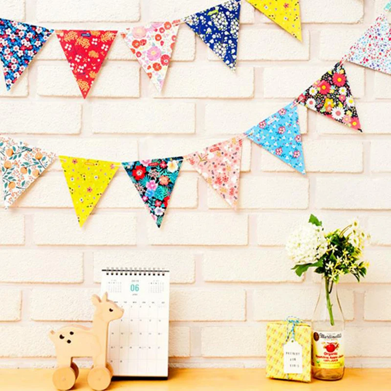 1 Set Kawaii Colorful Paper Flag Banner Garland Floral Bunting Banners DIY Kids Birthday/Wedding Event Party Decoration Supplies
1 Set Kawaii Colorful Paper Flag Banner Garland Floral Bunting Banners DIY Kids Birthday/Wedding Event Party Decoration Supplies