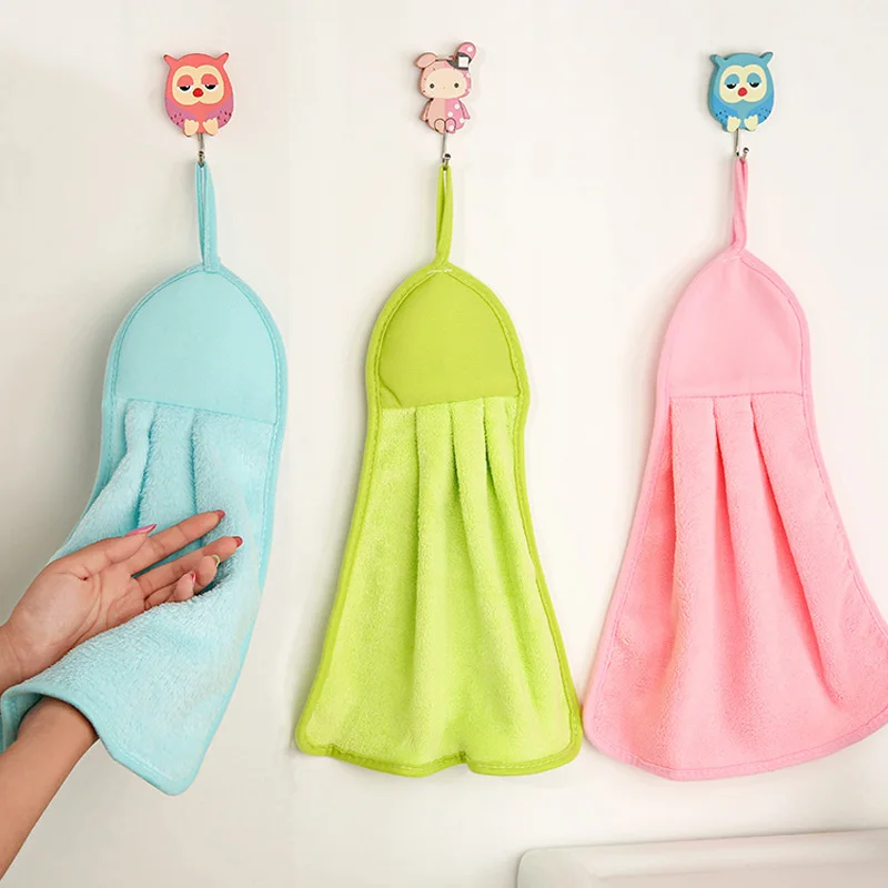 Coral Velvet Fabric Bathroom Supplies Soft Hand Towel Absorbent Cloth Hanging Quick-Dry Cleaning Cloth Kitchen Accessories
Coral Velvet Fabric Bathroom Supplies Soft Hand Towel Absorbent Cloth Hanging Quick-Dry Cleaning Cloth Kitchen Accessories