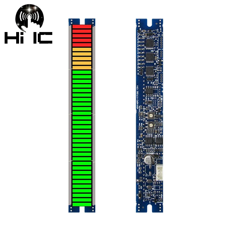 40 Segment Display PPM Audio Table Module / Voltmeter/ Power Amplifier Meter / Signal Strength Indicator
40 Segment Display PPM Audio Table Module / Voltmeter/ Power Amplifier Meter / Signal Strength Indicator