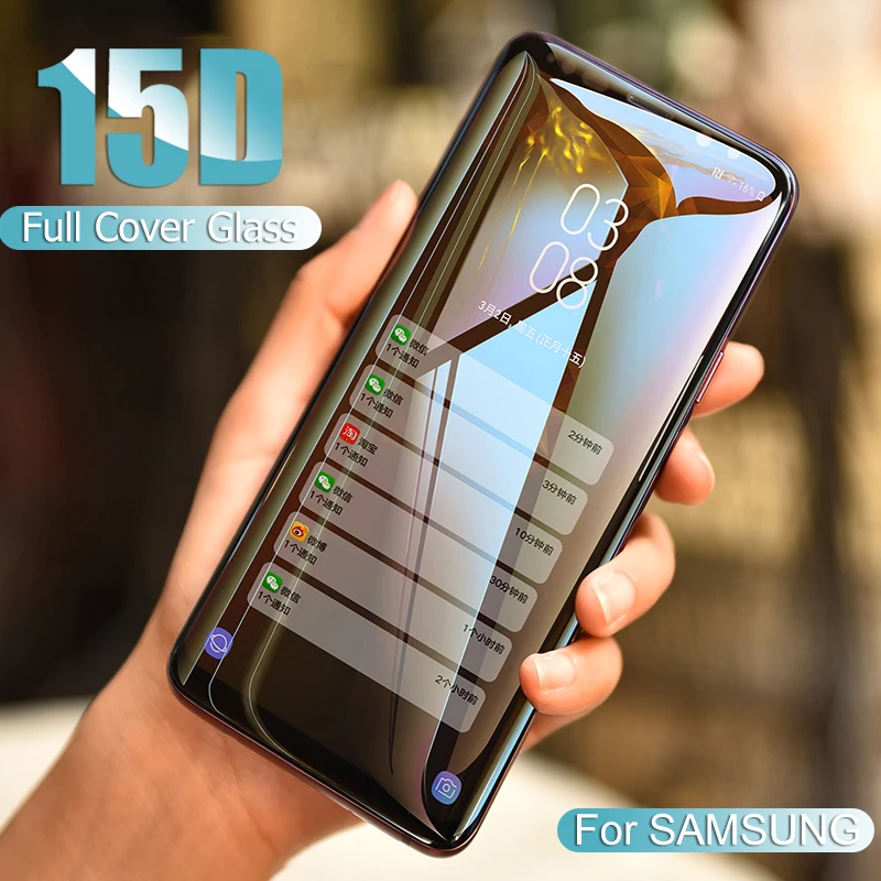 15D Curved Protective Glass On The For Samsung Galaxy S9 S8 Plus S7 S6 Edge Tempered Glass Screen Protector For Samsung Note 8 9
15D Curved Protective Glass On The For Samsung Galaxy S9 S8 Plus S7 S6 Edge Tempered Glass Screen Protector For Samsung Note 8 9