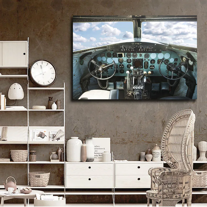 Modern vintage decor abandoned aircraft canvas HD print Wall Art for Dining Room bedroom office cafe wall art Home decor
Modern vintage decor abandoned aircraft canvas HD print Wall Art for Dining Room bedroom office cafe wall art Home decor