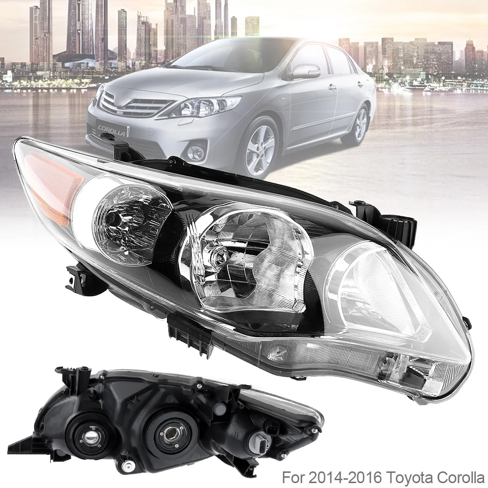 Waterproof Durable Driver Side Headlight Headlamp for 2011-2013 Toyota Corolla Base/CE/LE Car Headlights 
Waterproof Durable Driver Side Headlight Headlamp for 2011-2013 Toyota Corolla Base/CE/LE Car Headlights