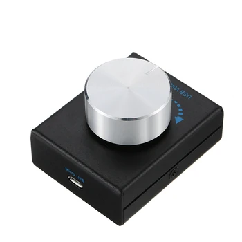 Audio Volume Control Computer Speakers USB Volume Controller Adjuster with One Key Mute Function
Audio Volume Control Computer Speakers USB Volume Controller Adjuster with One Key Mute Function