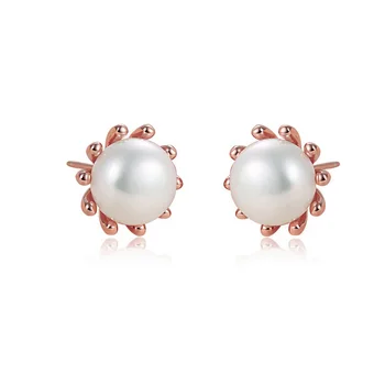 Freshwater Pearl Earrings 100% Guaranteed Real 925 Sterling Silver Stud Earrings YH4673
Freshwater Pearl Earrings 100% Guaranteed Real 925 Sterling Silver Stud Earrings YH4673