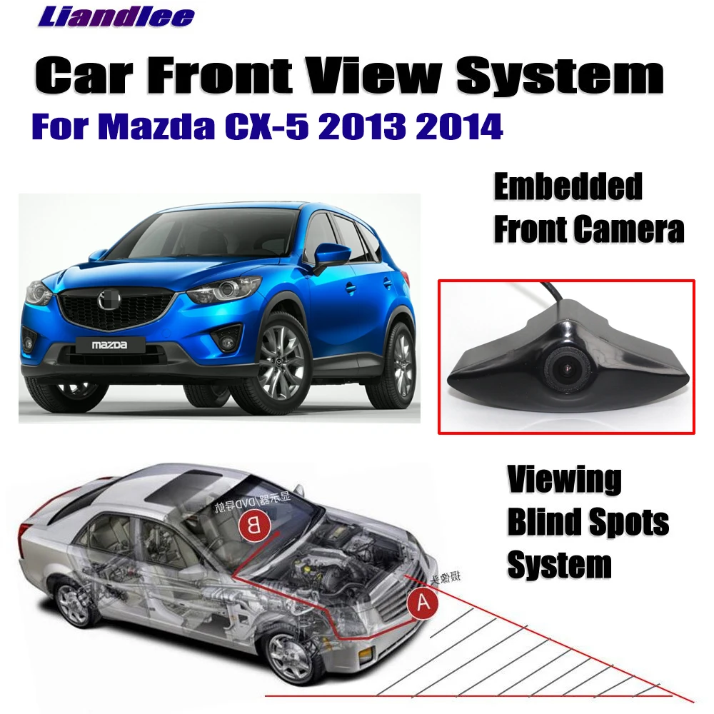 Liandlee For Mazda CX-5 2013 2014 Car Front View Camera Logo Embedded Camera / Cigarette Lighter / 4.3" LCD Monitor Screen
Liandlee For Mazda CX-5 2013 2014 Car Front View Camera Logo Embedded Camera / Cigarette Lighter / 4.3" LCD Monitor Screen
