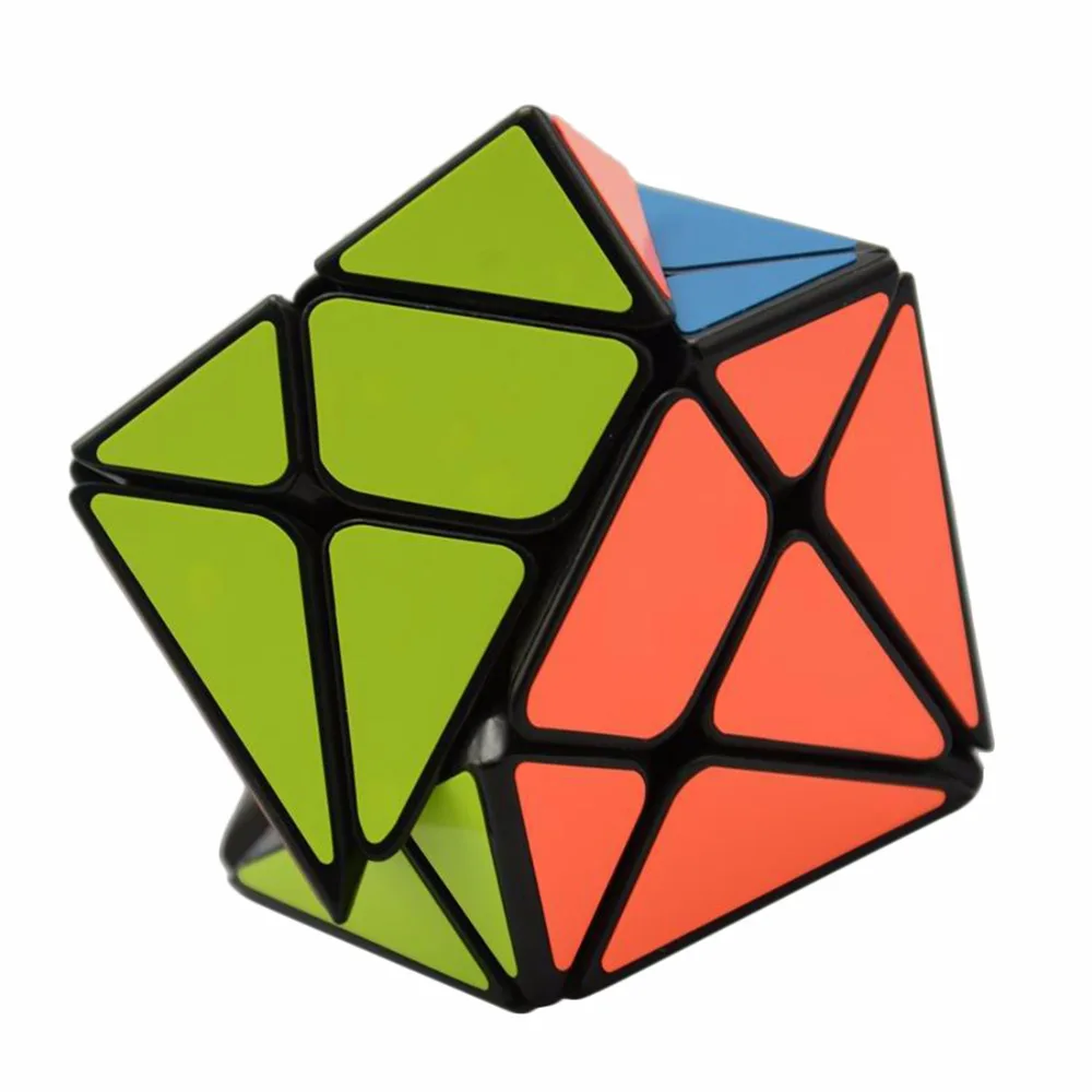 

YongJun YJ Axis Magic Cube Change Irregularly Jinggang Speed Cube with Frosted Sticker YJ 3x3x3 Black Body Cube New