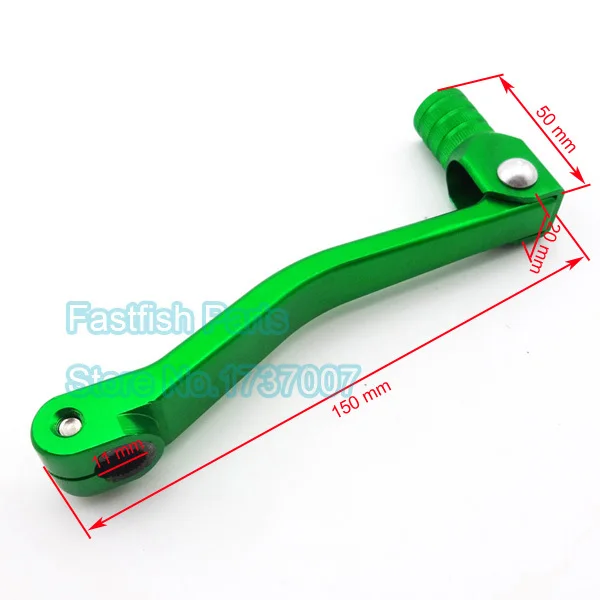 CNC Green Gear Shifter Shift Lever For 50cc-160cc CRF XR50 KLX SSR GPX YCF Pit Dirt Bikes Motorcycle Moped Atv Quad
CNC Green Gear Shifter Shift Lever For 50cc-160cc CRF XR50 KLX SSR GPX YCF Pit Dirt Bikes Motorcycle Moped Atv Quad