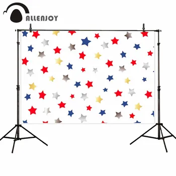Allenjoy backdrop for photographic studio Blue Red Gold Silver Grey Stars Independence Day background professional photocall
Allenjoy backdrop for photographic studio Blue Red Gold Silver Grey Stars Independence Day background professional photocall