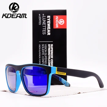 KDEAM Sunglasses Men Women Polarized Classic Square Sport Glasses Coating lens Fashion Outdoor Driving Mirror Male Eyewear kd156
KDEAM Sunglasses Men Women Polarized Classic Square Sport Glasses Coating lens Fashion Outdoor Driving Mirror Male Eyewear kd156